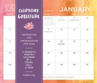 Everyday Gratitude Magnetic Wall Calendar 2026